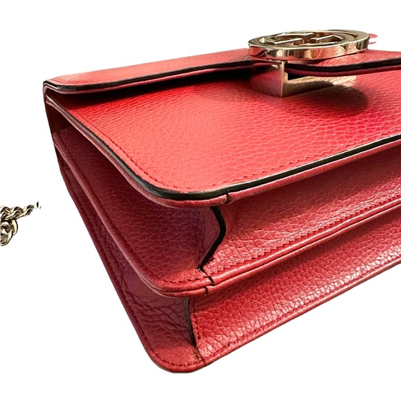 45 Preloved Gucci Reverse Mini Marmont - Picture 3 of 12